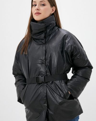 Утепленная демисезонная куртка Fadjo черная