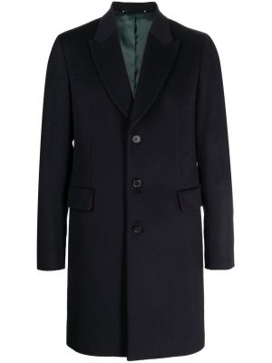 Kašmírový kabát Paul Smith čierna