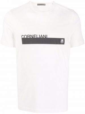 T-shirt Corneliani vit