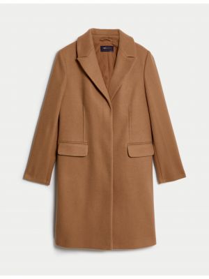 Zimný kabát Marks & Spencer hnedá