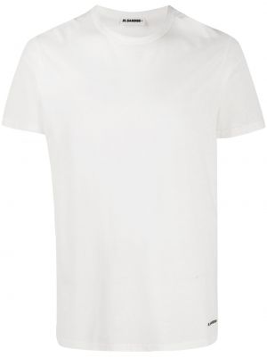 Camiseta con estampado Jil Sander blanco