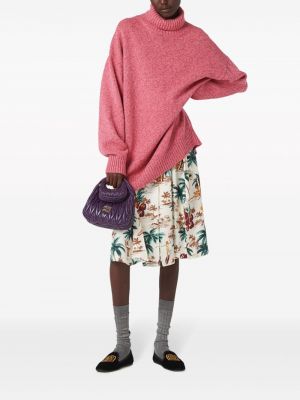 Kašmira džemperis Miu Miu rozā