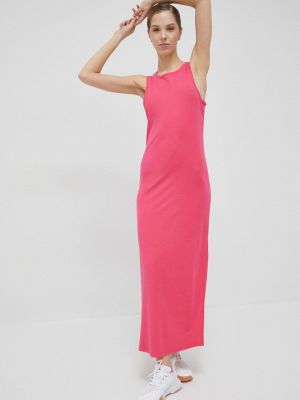 Длинное платье 4f розовое