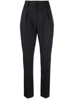 Pantaloni a vita alta Ralph Lauren Collection nero