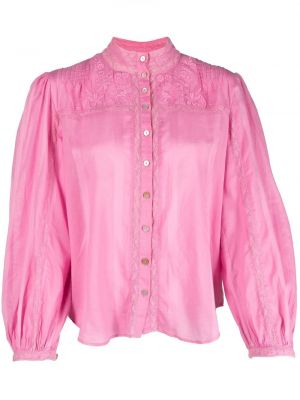 Blus Loveshackfancy rosa