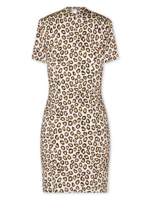 Leopardí šaty s potiskem Paco Rabanne
