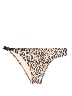 Bikini Moschino brun