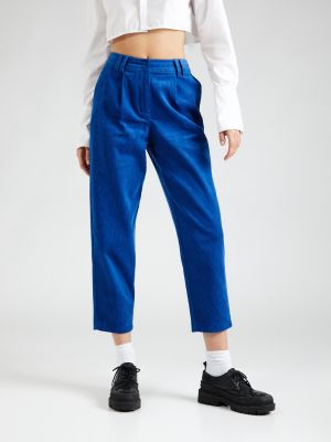 Pantaloni plissettati Topshop blu
