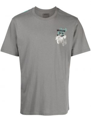 T-shirt con stampa Musium Div. grigio