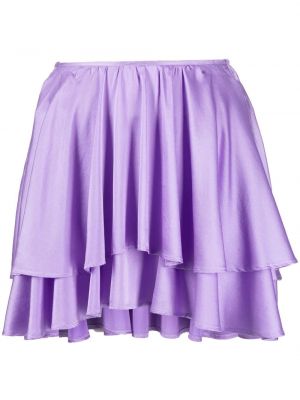 Mini sijonas Forte_forte violetinė