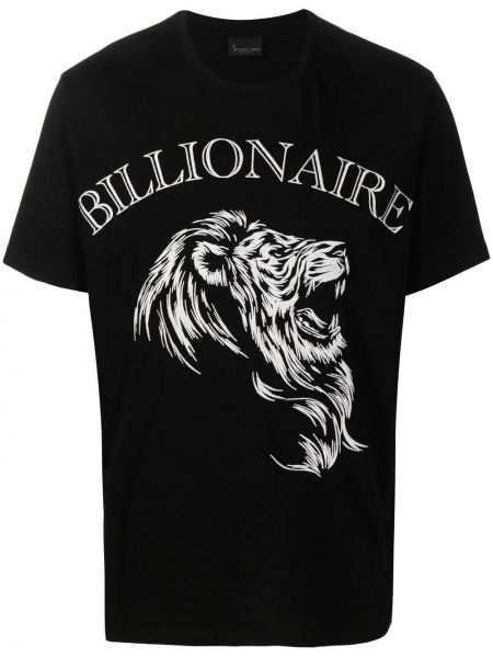 T-shirt en coton à imprimé Billionaire
