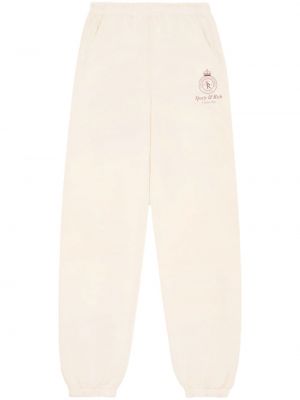 Pantalon de joggings Sporty & Rich blanc