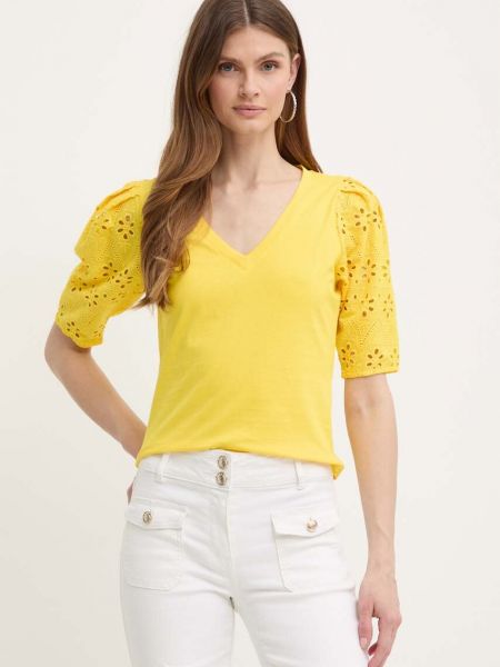 Koszulka Morgan żółta