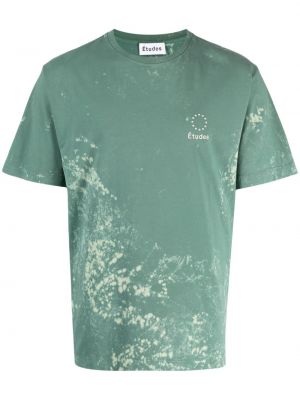 Kokvilnas t-krekls Etudes zaļš
