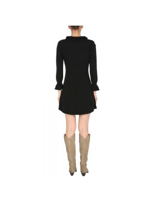 Mini vestido Alberta Ferretti negro