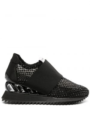 Sneakers con cristalli Le Silla nero