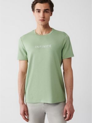 Polo krekls ar apdruku Avva zaļš