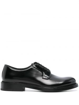 Pantofi oxford din piele Prada negru