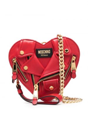 Crossbody väska Moschino röd