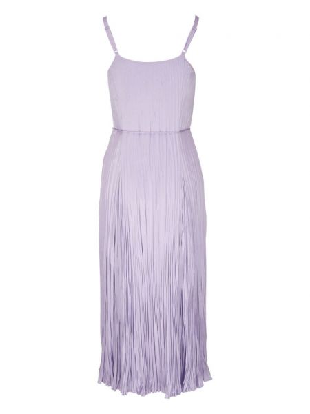 Plisované šaty Vince fialové