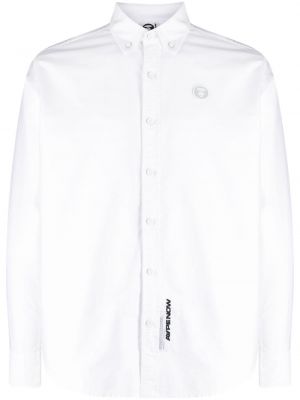 Βαμβακερό πουκάμισο Aape By *a Bathing Ape® λευκό