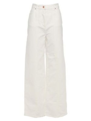 Кожаные брюки Aalto - белый
