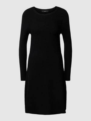 Dzianinowa sukienka midi Vero Moda czarna