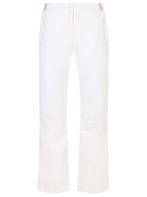 Однотонные спортивные штаны Yves Salomon белые