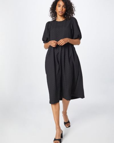 Mini šaty Second Female čierna