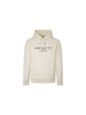 Bluza z kapturem Hackett biała