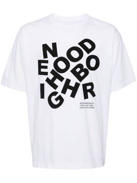 T-shirt Neighborhood hvid