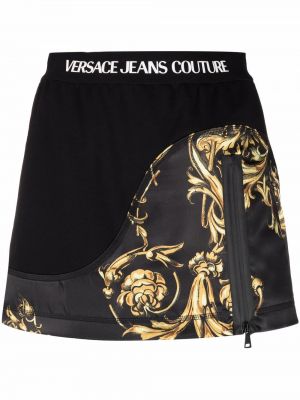 Spódniczka mini Versace Jeans Couture, сzarny