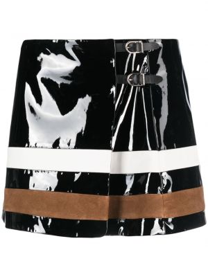 Kožená sukně s přezkou Durazzi Milano