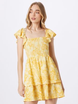 Šaty Dorothy Perkins žltá