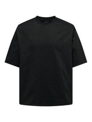 Marškinėliai oversize oversize Only & Sons juoda