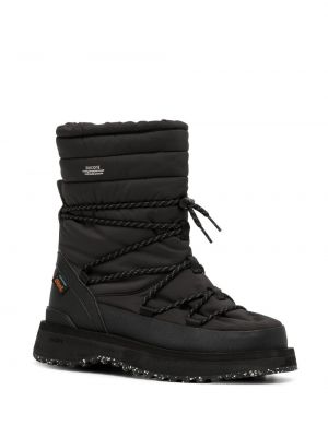 Prošívané sněžné boty Suicoke černé