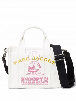 Bolso shopper Marc Jacobs blanco
