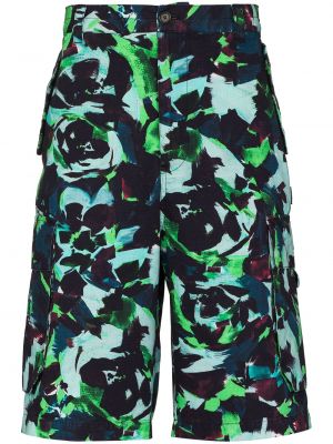 Cargo shorts mit print Kenzo grün