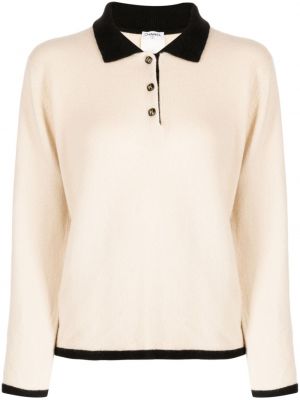 Kašmira polo krekls ar pogām Chanel Pre-owned