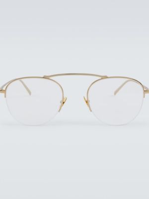 Γυαλιά χωρίς τακούνι Saint Laurent χρυσό