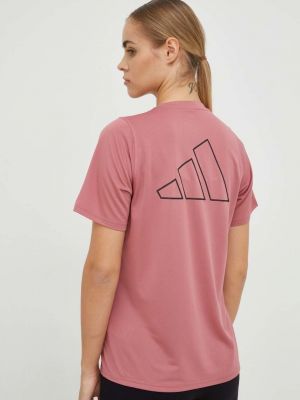 Tričko Adidas Performance růžové