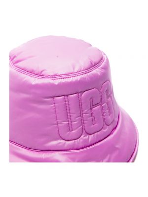 Czapka z daszkiem Ugg różowa