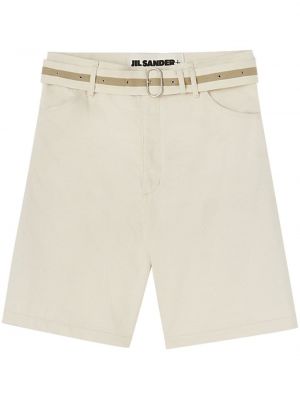 Bermuda kratke hlače Jil Sander bijela