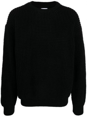 Chunky sveter s okrúhlym výstrihom Family First čierna