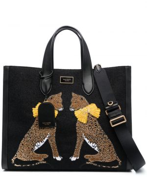 Nákupná taška s leopardím vzorom Kate Spade