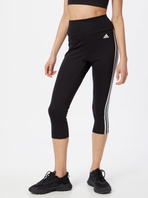 Ριγέ αθλητικό παντελόνι με ψηλή μέση Adidas Sportswear