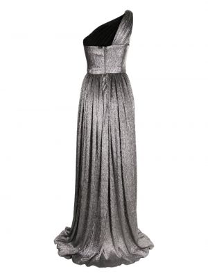 Večerní šaty Rhea Costa stříbrné