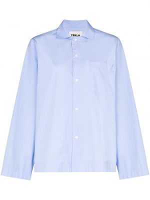 Camisa manga larga Tekla azul