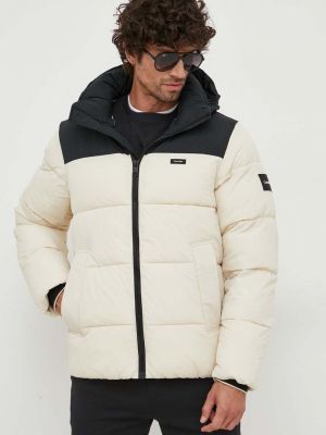 Téli kabát Calvin Klein bézs