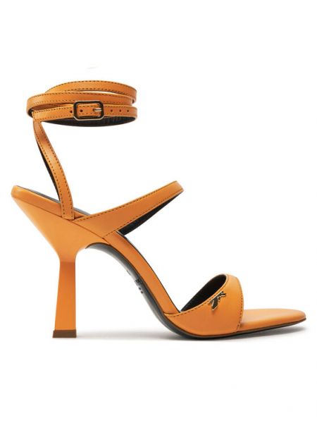 Sandále Patrizia Pepe oranžová